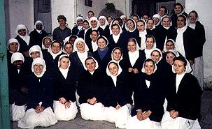 Mother Teresa's novices and Sr. Jan